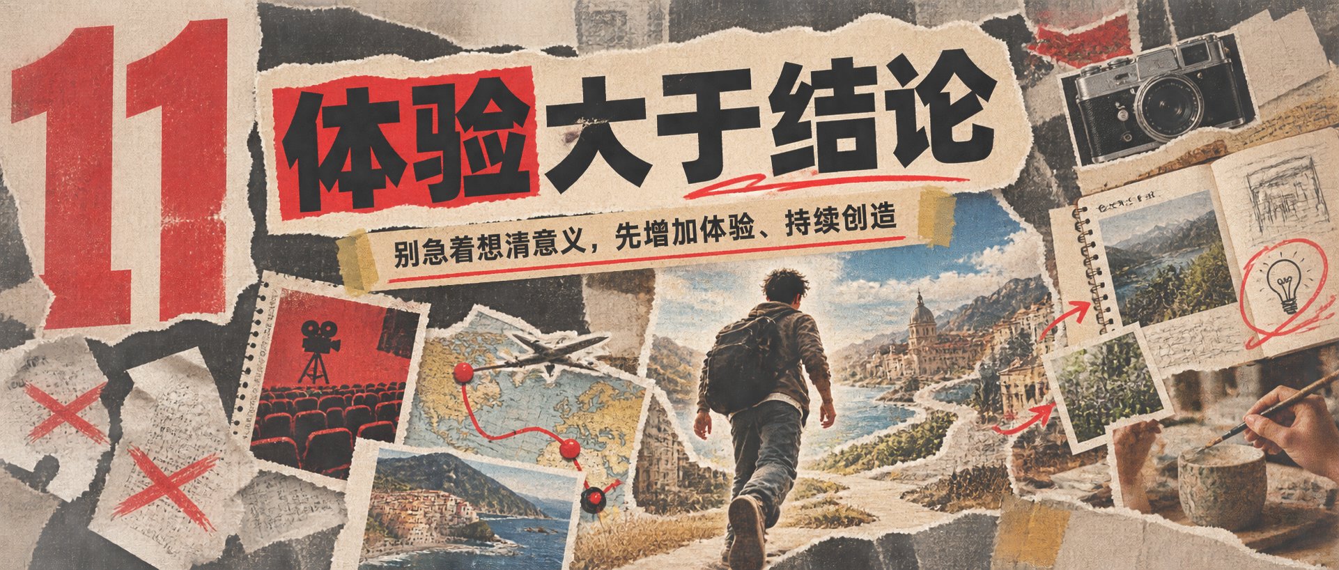 11 别急着想清人生意义，先增加体验、持续创造